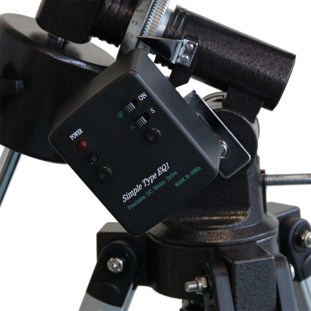 Saxon 1141EQ Reflector Telescope with Motor Drive