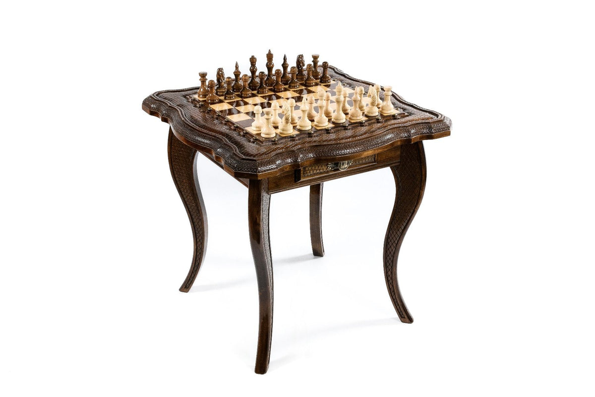 Hrachya Ohanyan Woodworks Tabletop Chess Set