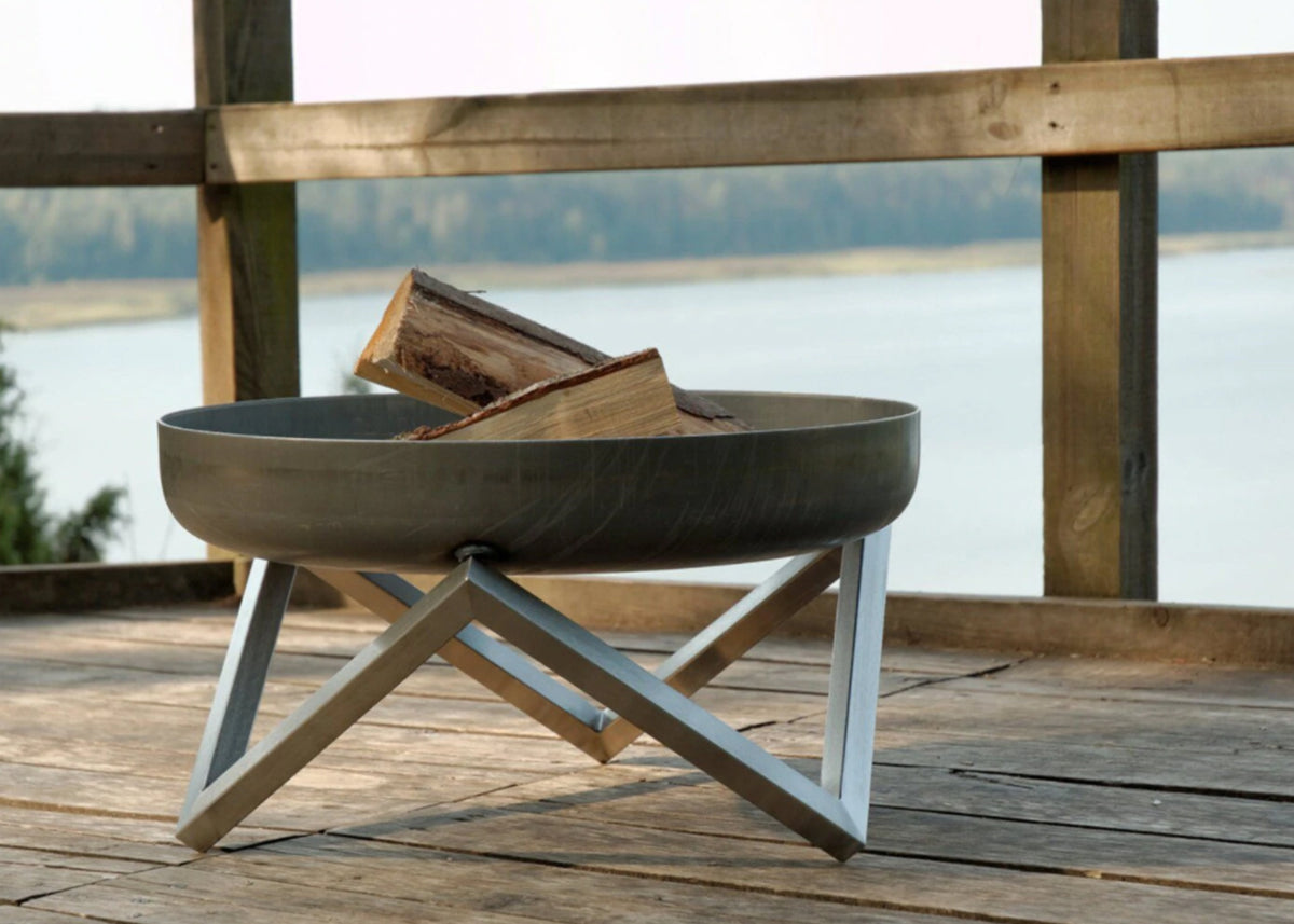 Alfred Riess Darvaza Steel Fire Pit - Medium