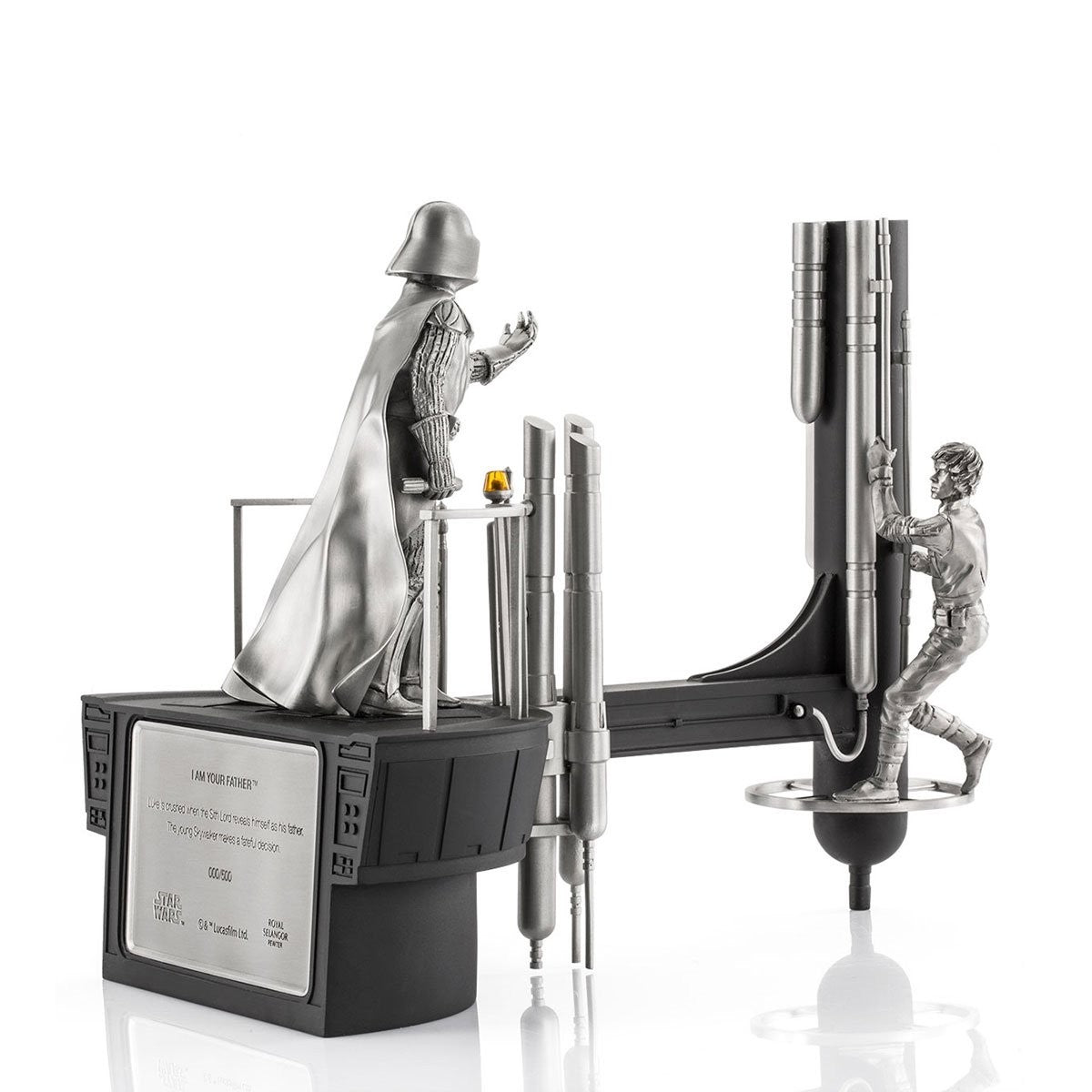 Royal Selangor Limited Edition Luke vs Vader Diorama