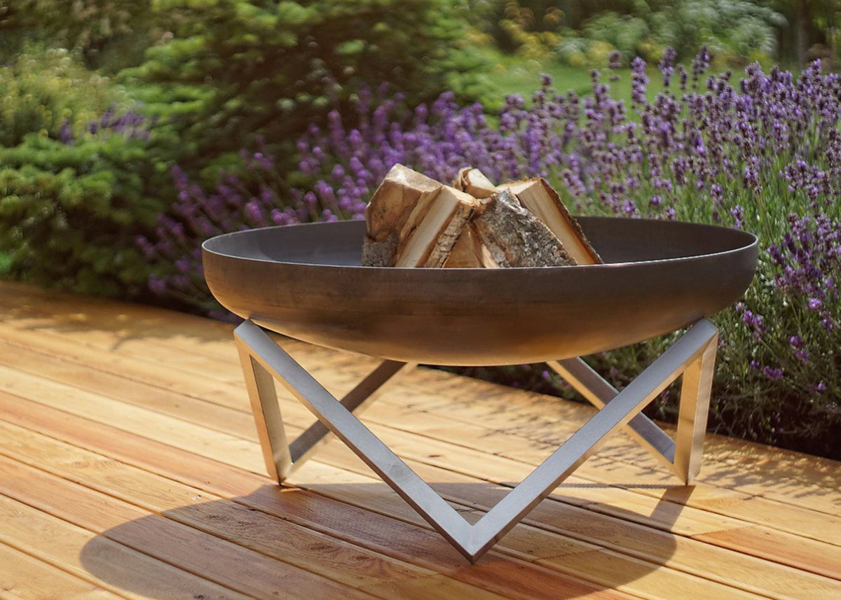 Alfred Riess Darvaza Steel Fire Pit - Large