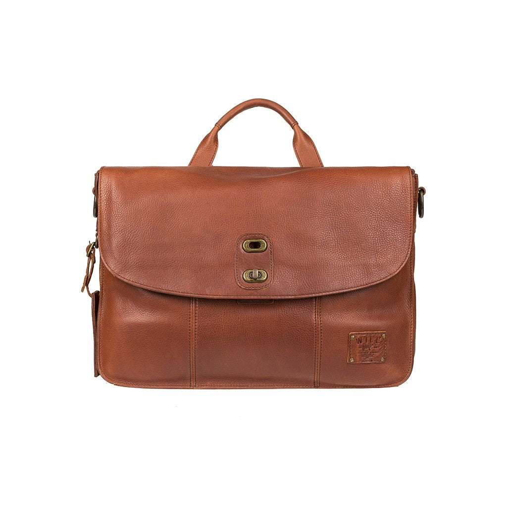 Will Leather Kent Messenger Bag Cognac