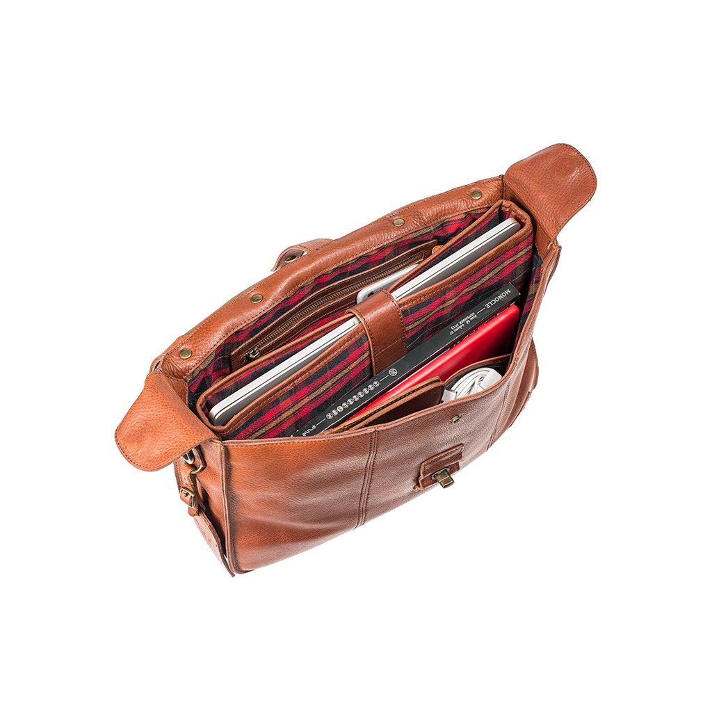 Will Leather Kent Messenger Bag Brown