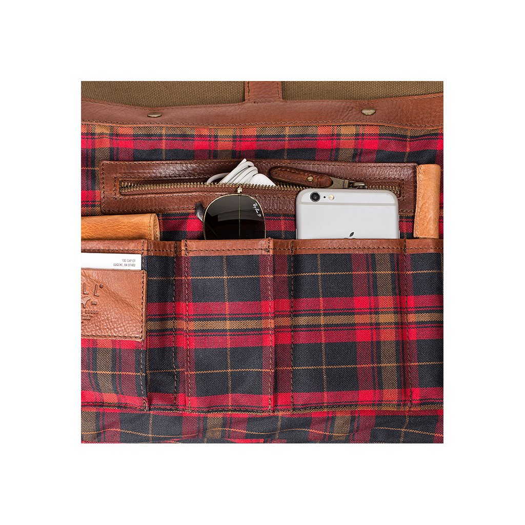 Will Leather Kent Messenger Bag Brown