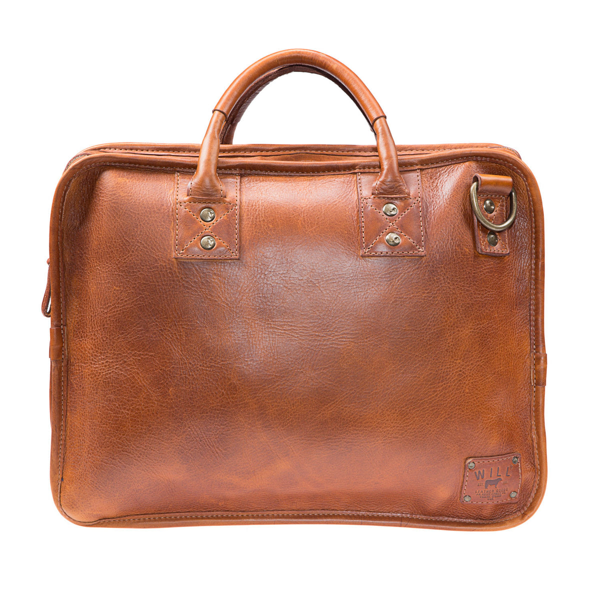 Will Leather Hank Satchel Tan