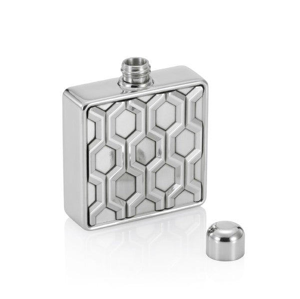 Royal Selangor Hexagon Hip Flask
