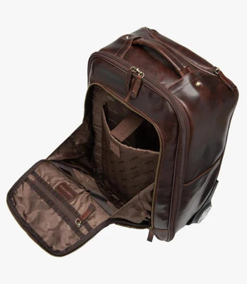 Loake Paris Carry On Flight Bag / Brown
