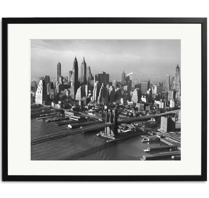 Sonic Editions Overview Of Brooklyn Bridge