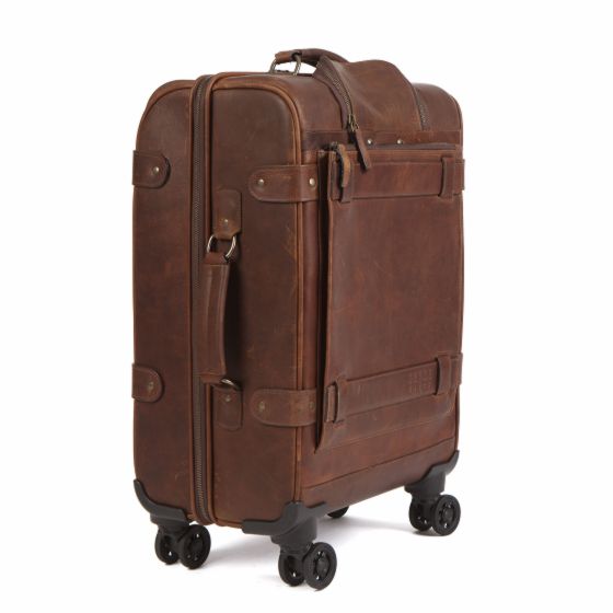 Moore &amp; Giles Parker Carry On Rolling Suitcase