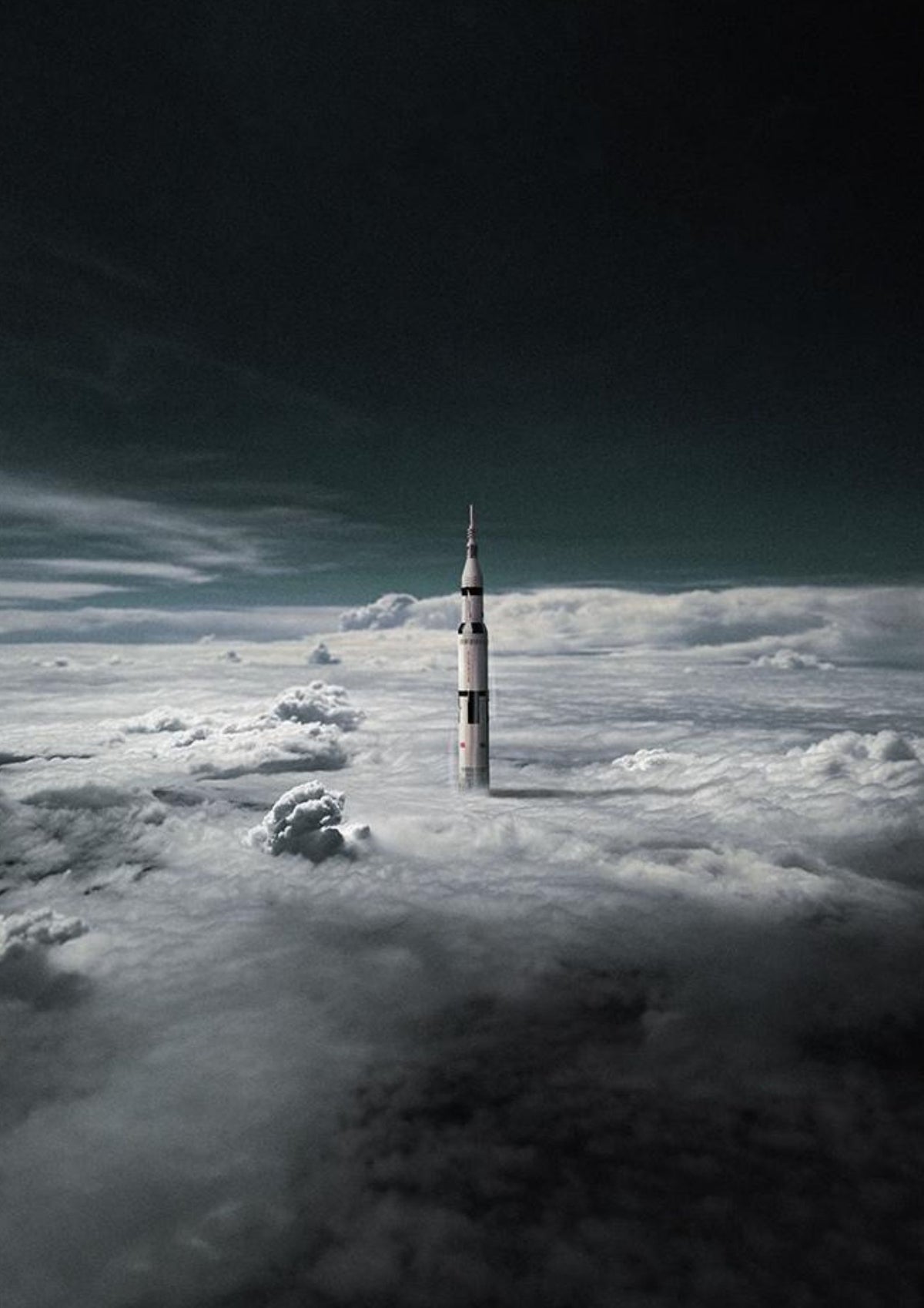 &quot;Apollo through Clouds&quot;