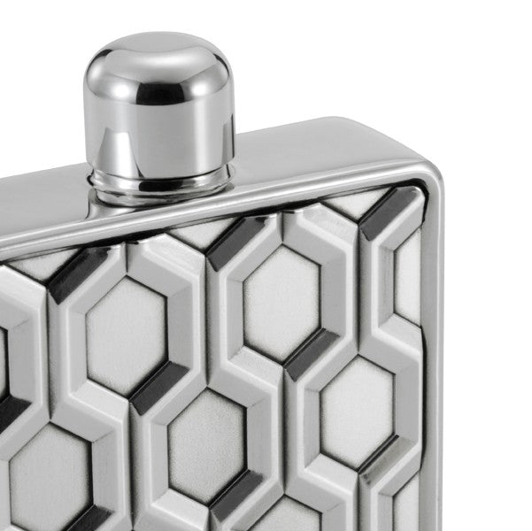 Royal Selangor Hexagon Hip Flask