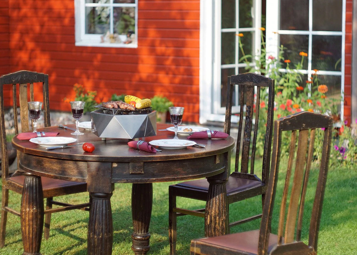 Alfred Riess Stalvirsis Portable Hibachi Grill