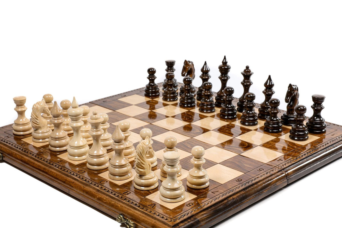 Hrachya Ohanyan Woodworks Classic Chess Set