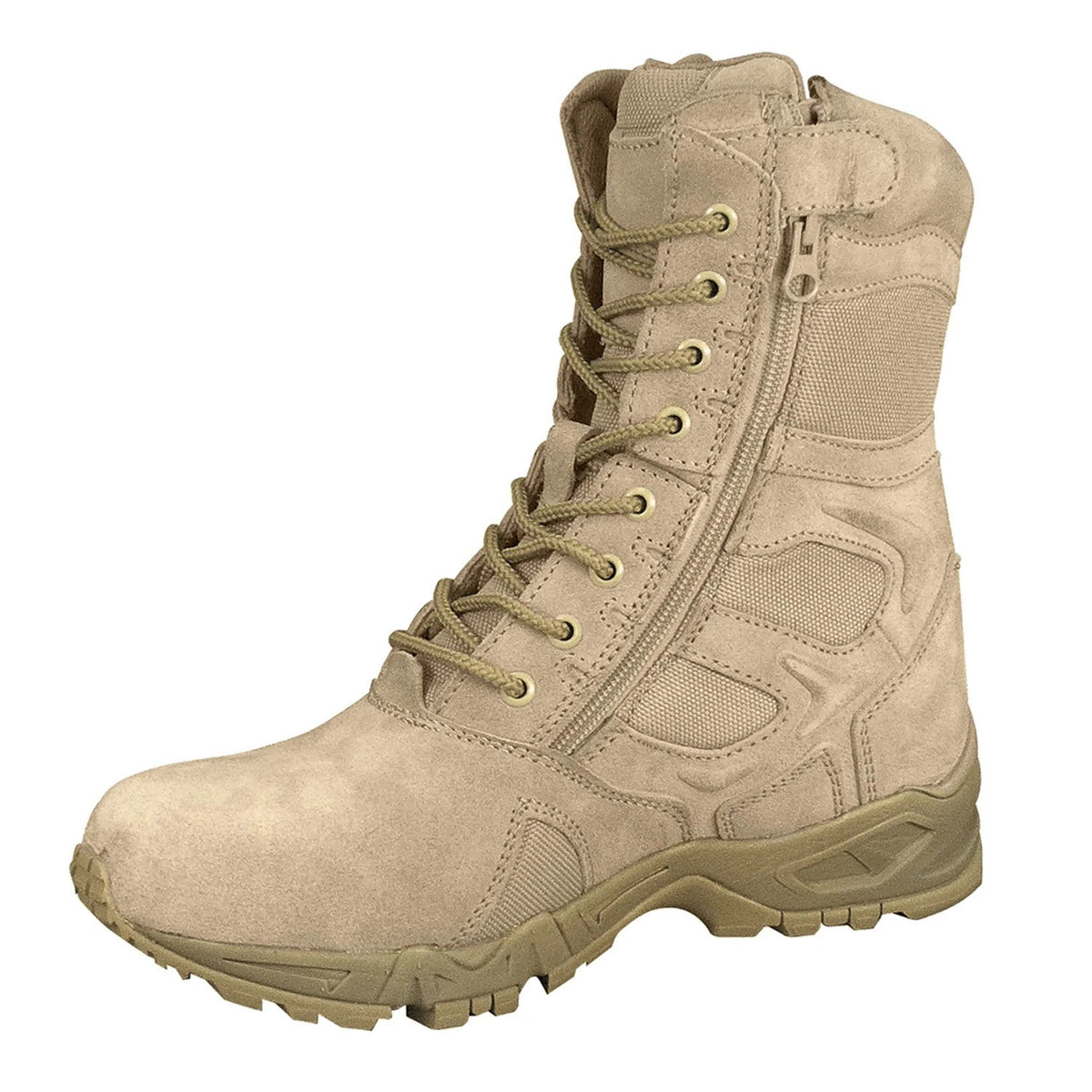 Rothco Forced Entry 8&quot; Deployment Boots With Side Zipper