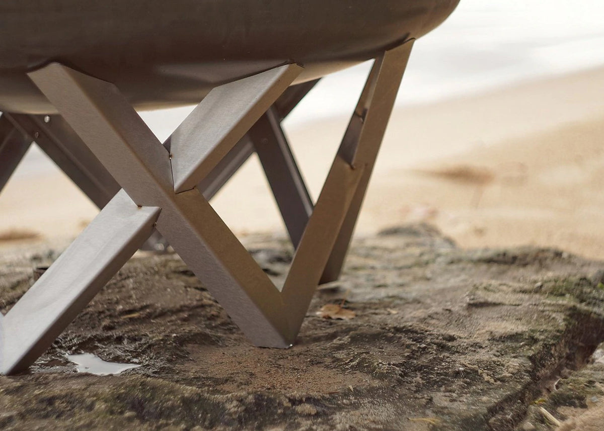 Alfred Riess Curonian Steel Fire Pit - Medium