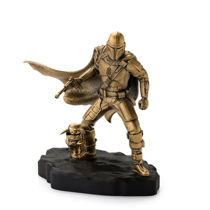 Royal Selangor Limited Edition Gilt Mandalorian Figurine