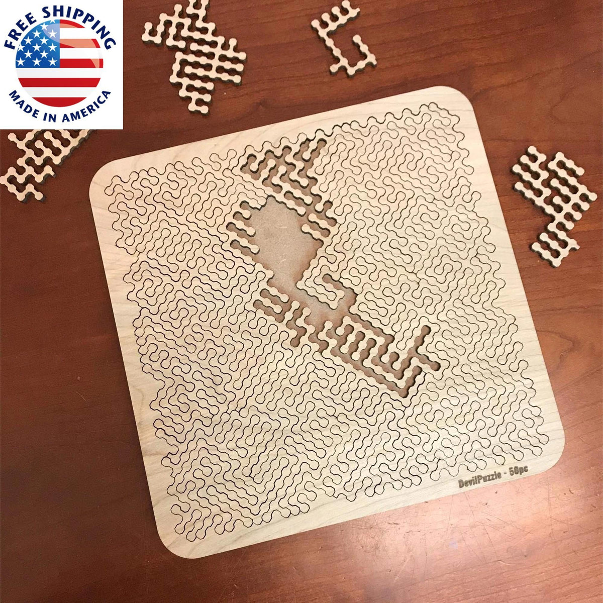 Torched Products MIND BENDING OCTAGONAL FRACTAL PUZZLE