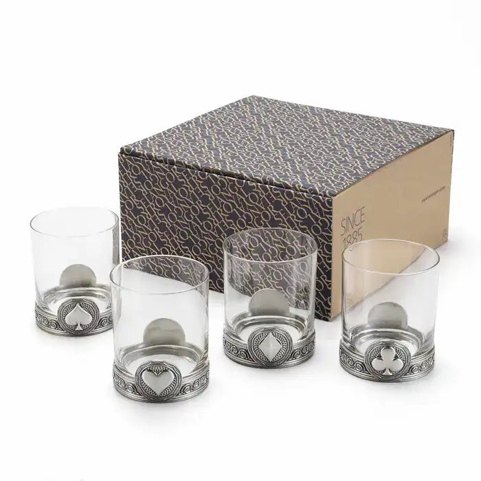 Royal Selangor Ace Set of 4 Tumbler Set