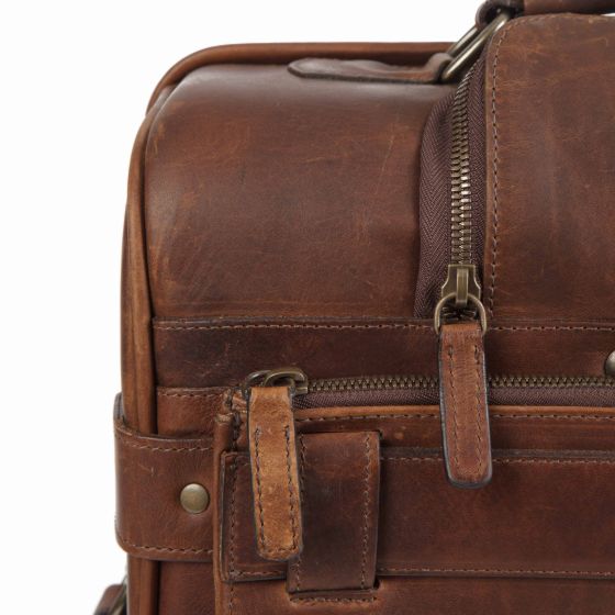 Moore &amp; Giles Parker Carry On Rolling Suitcase