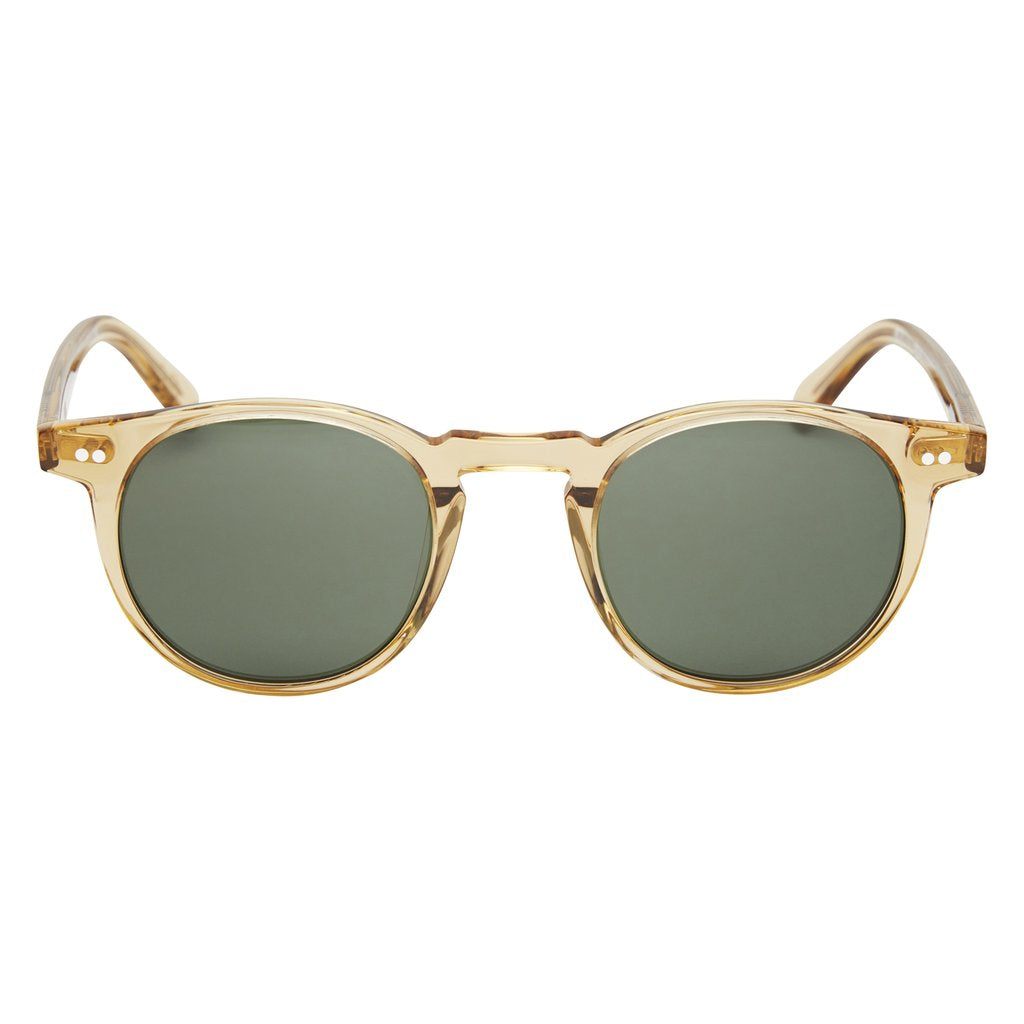 Pacifico Optical Buckler - Champagne/Green Lens