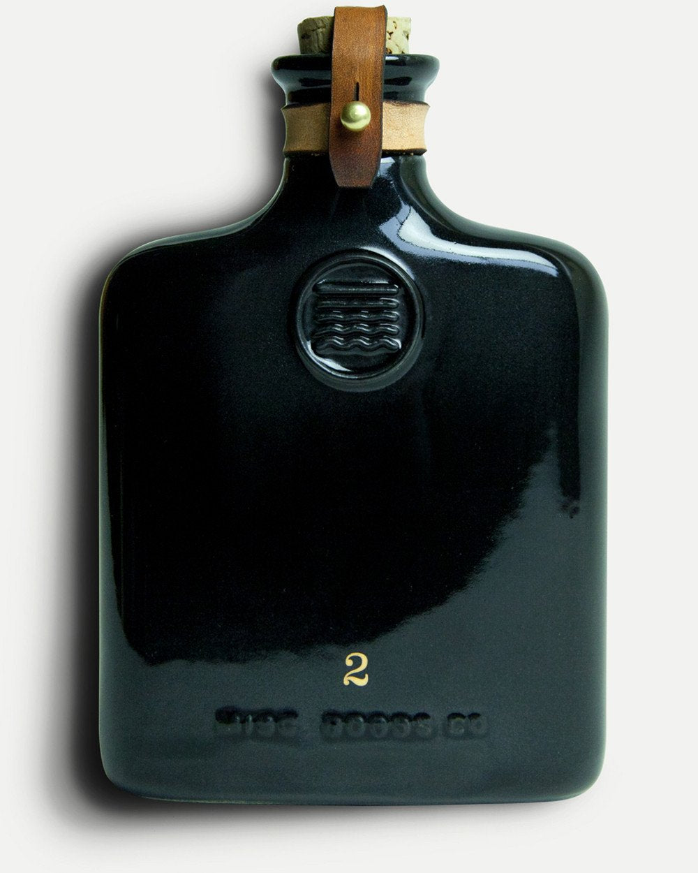 Misc. Goods Co. Ceramic Flask Black