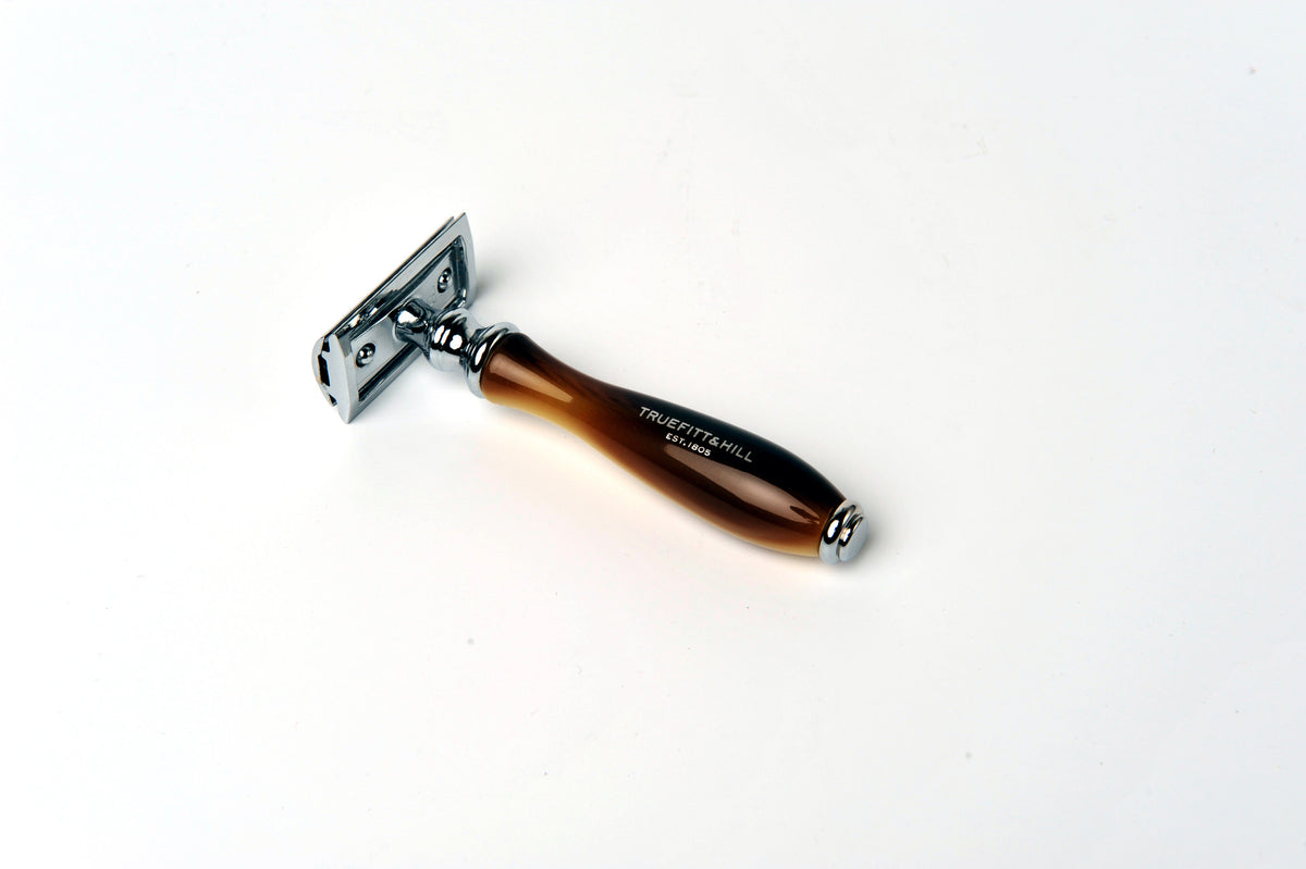 Truefitt and Hill Double Edged Safety Razor Horn