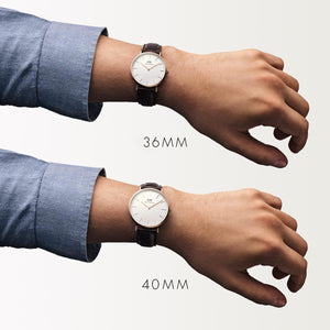 Daniel wellington hotsell watch size