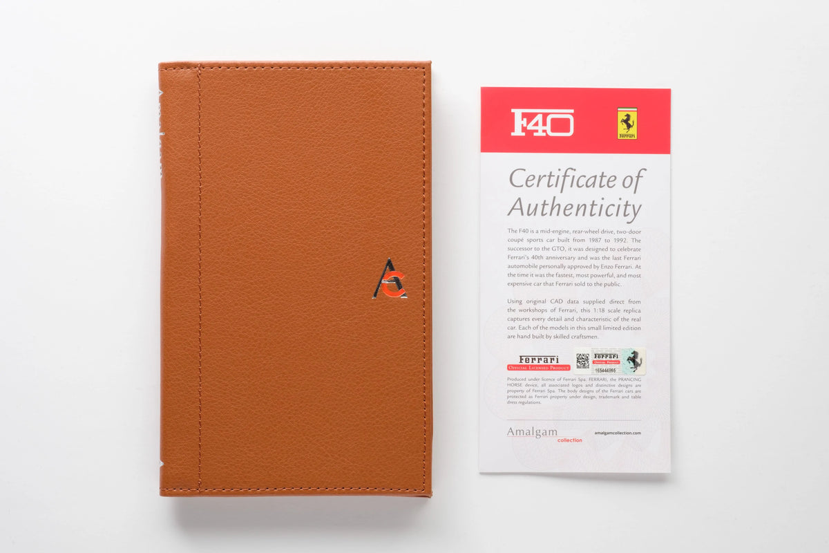 Amalgam Collection Ferrari F40 1:18 Scale Model Car