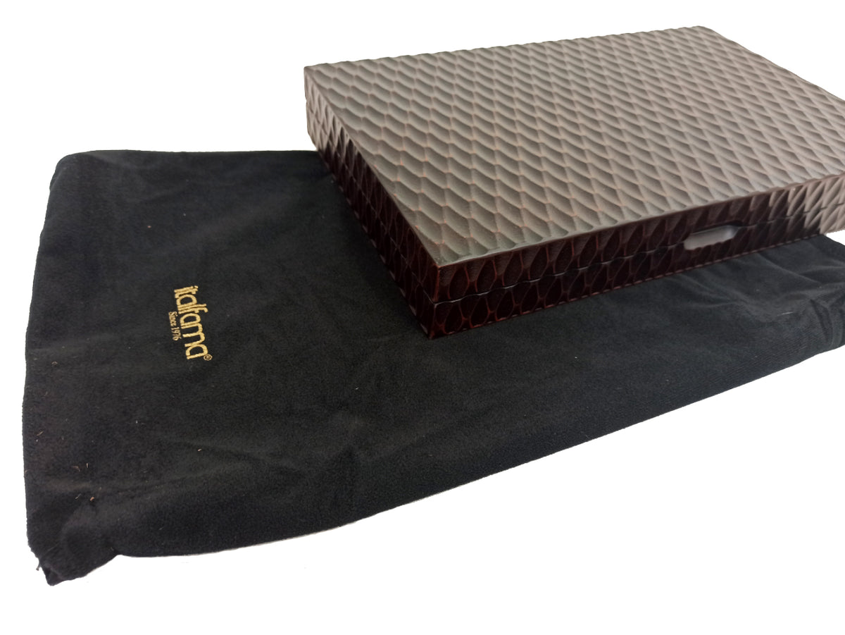 Italfama Hand Carved Backgammon Set