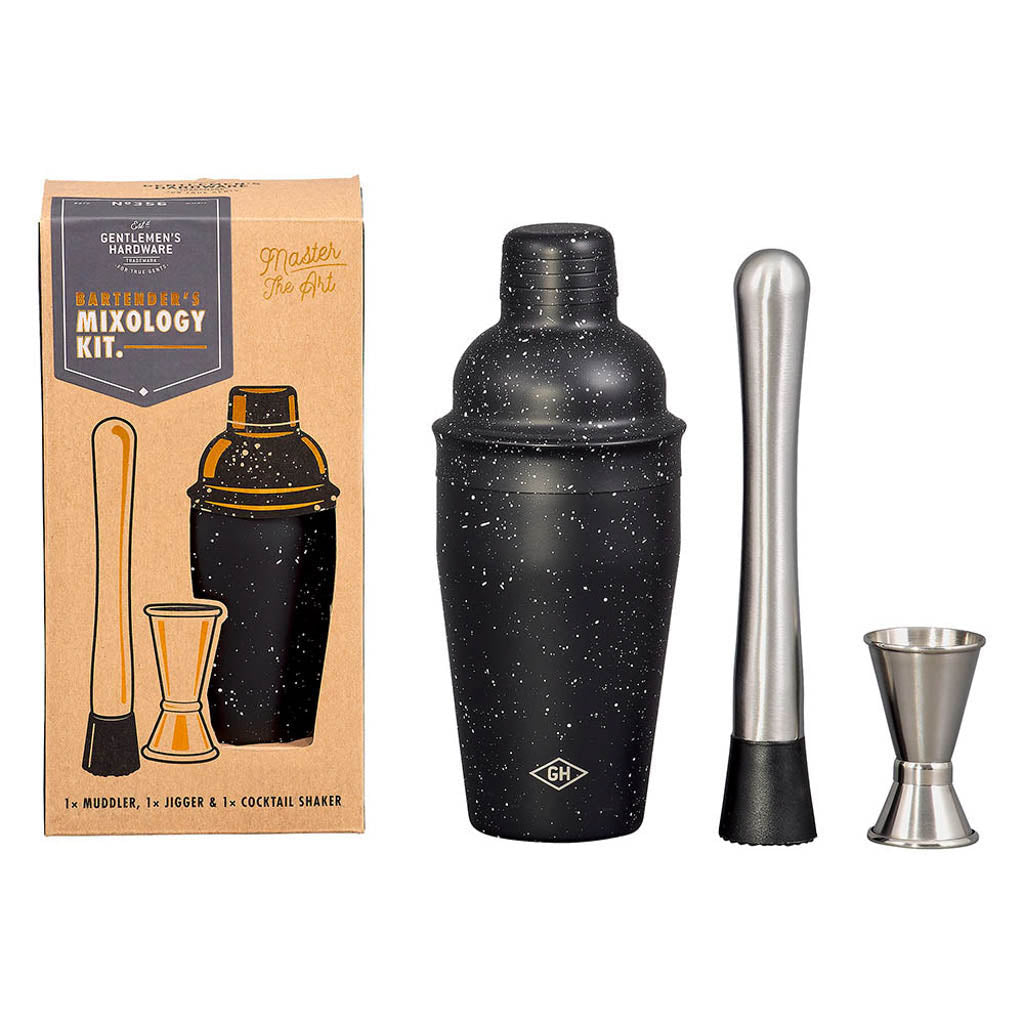 Gentlemen&#39;s Hardware Bartender&#39;s Mixology Kit