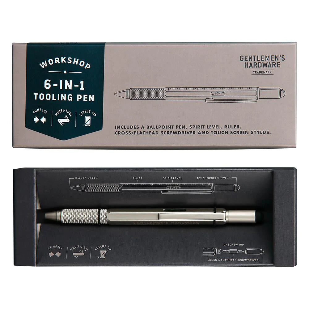 Gentlemen's Hardware Tooling Pen 6-in-1