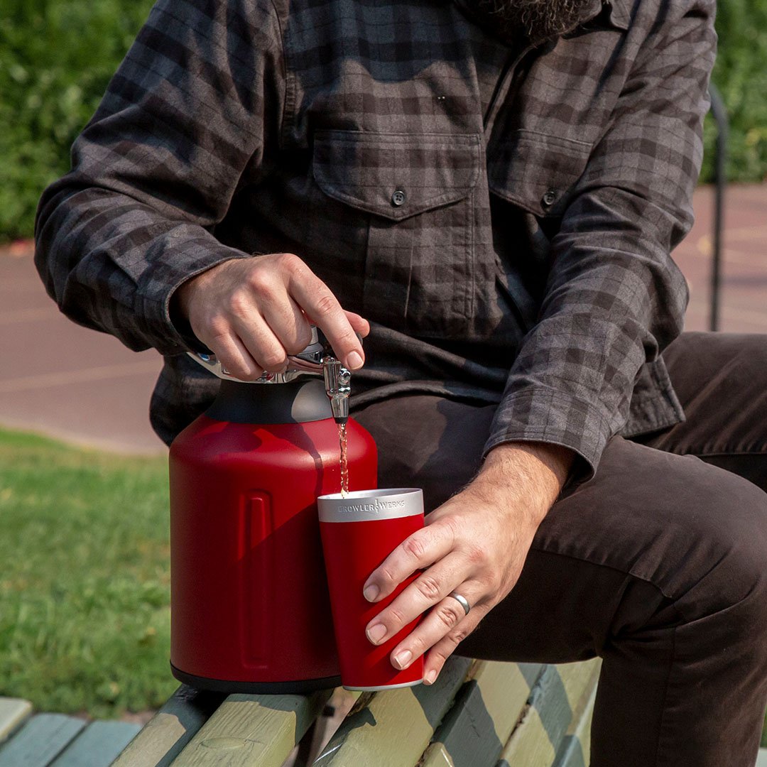 GrowlerWerks uKeg Go 128 - Chilli