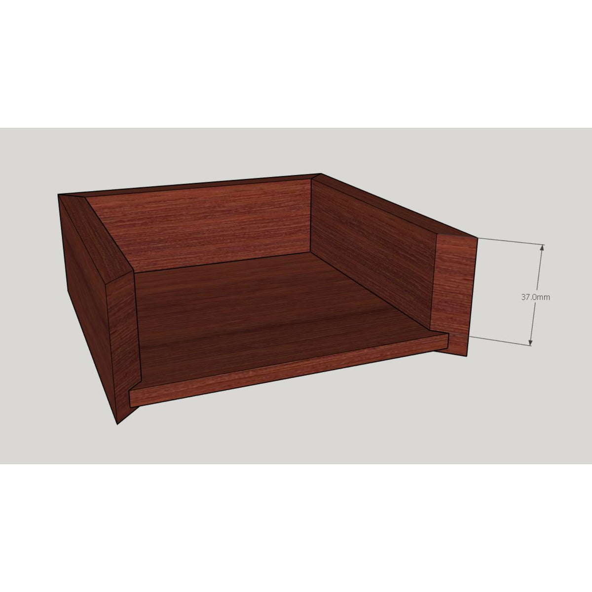 Gallantoro Leather Coasters in Timber Case