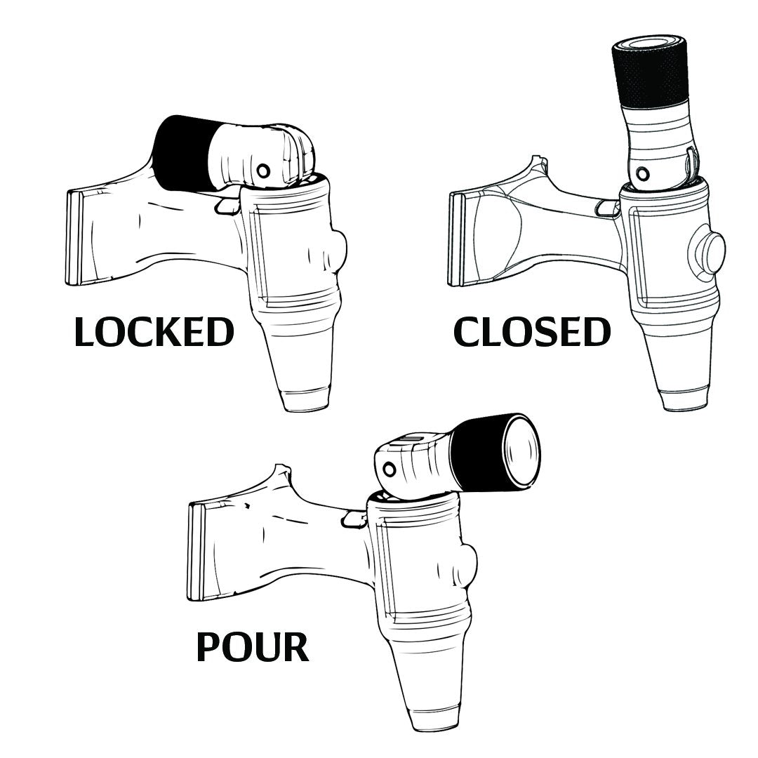 GrowlerWerks uKeg Go 128 - Midnight