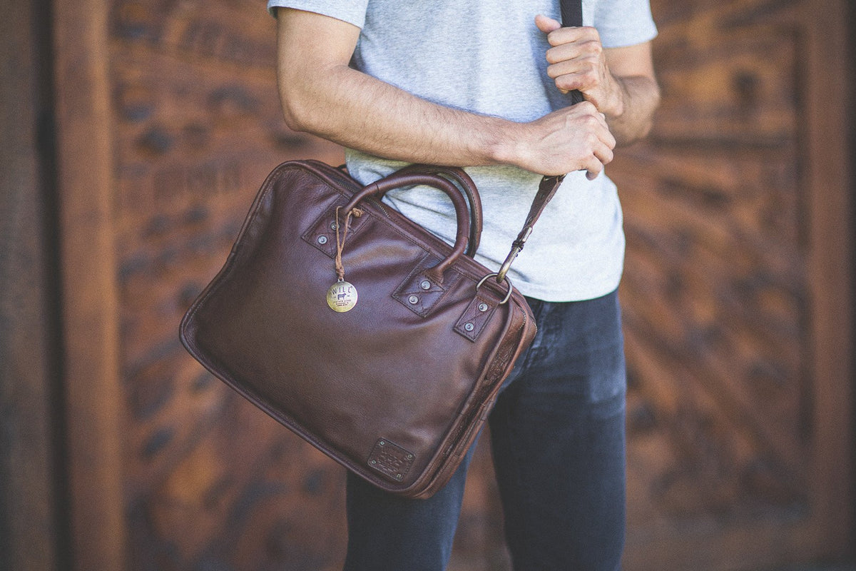 Will Leather Hank Satchel