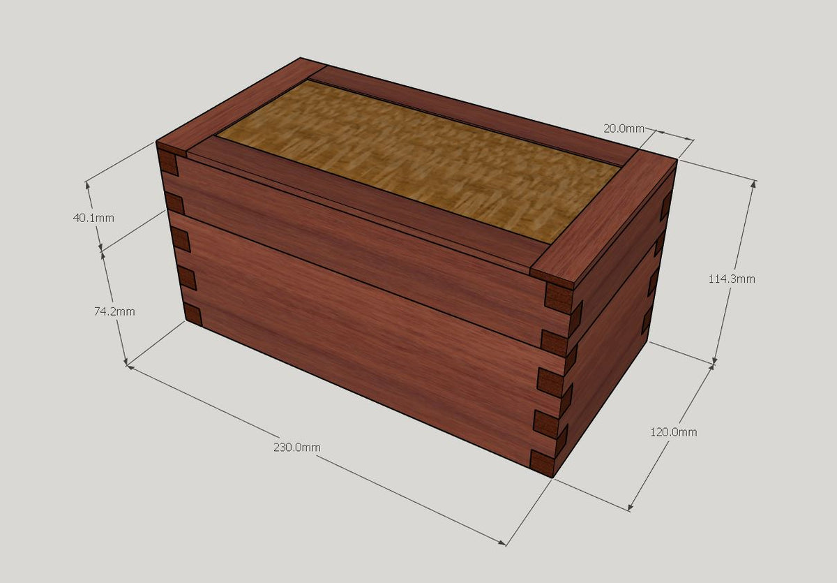 Gallantoro Wooden Keepsake Box