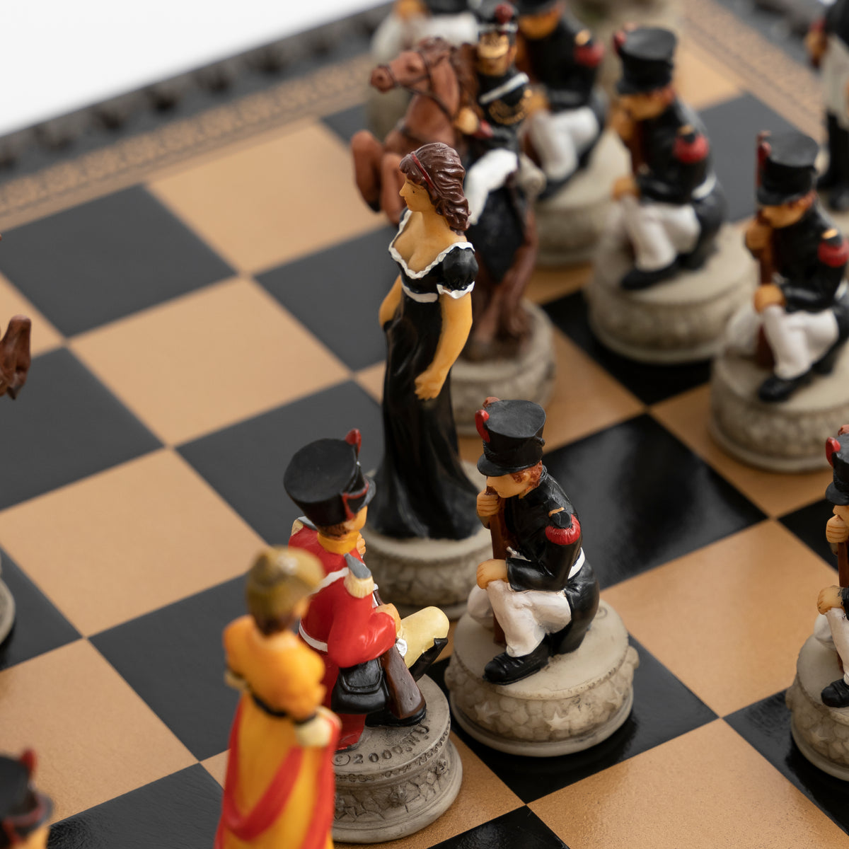 Italfama Battle of Waterloo Theme Chess Set