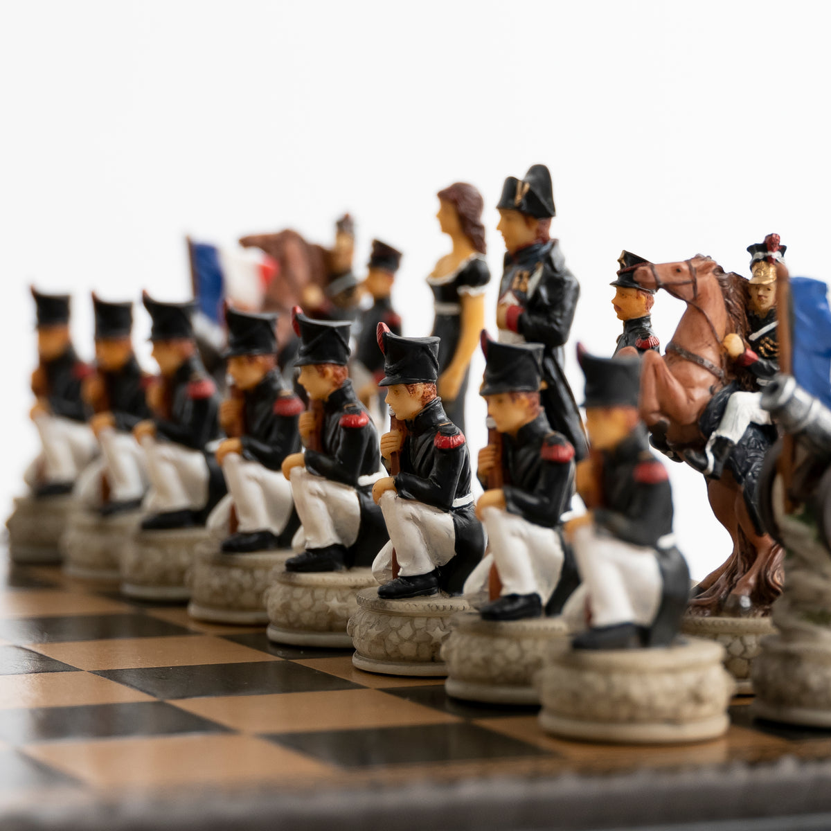 Italfama Battle of Waterloo Theme Chess Set