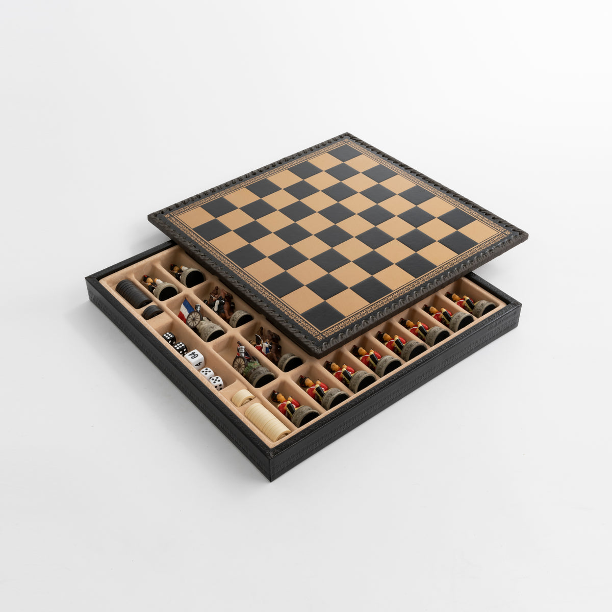 Italfama Battle of Waterloo Theme Chess Set