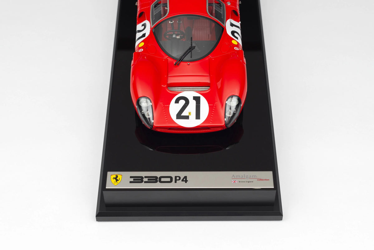 Amalgam Collection Ferrari 330 P4 1967 Le Mans 1:18 Scale Model Car