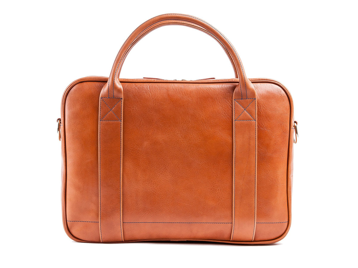 Danny P Leather Messenger Bag Tan