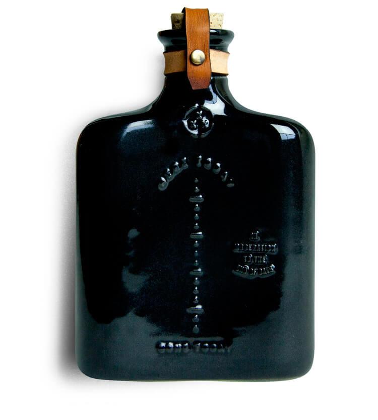 Misc. Goods Co. Ceramic Flask Black