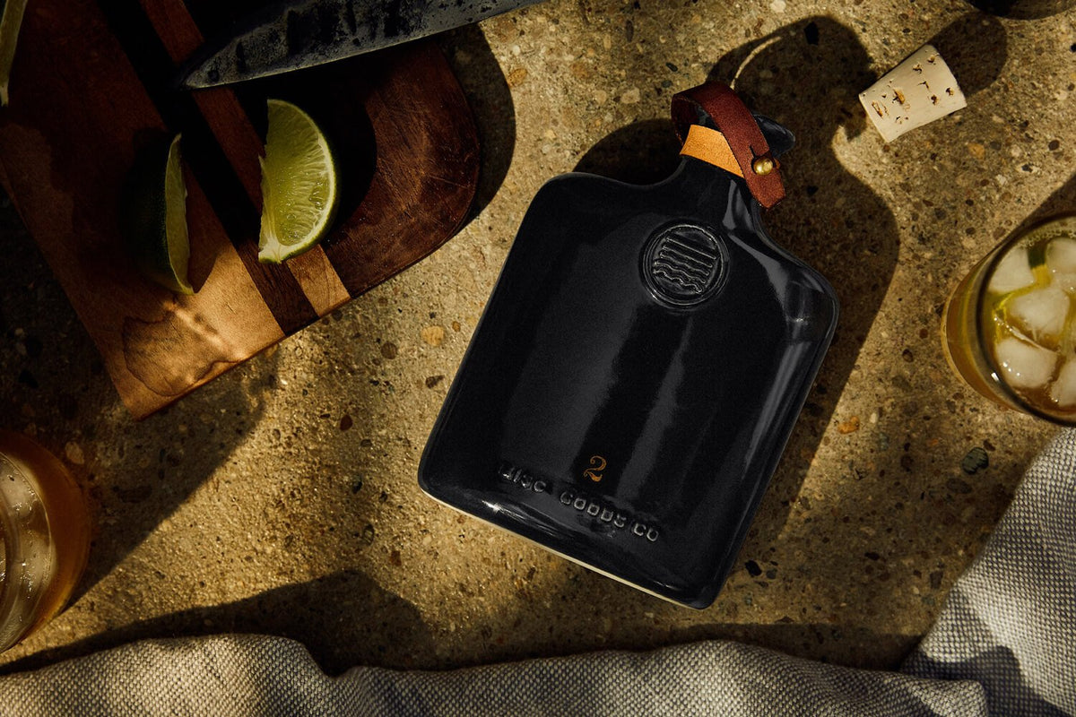 Misc. Goods Co. Ceramic Flask Black