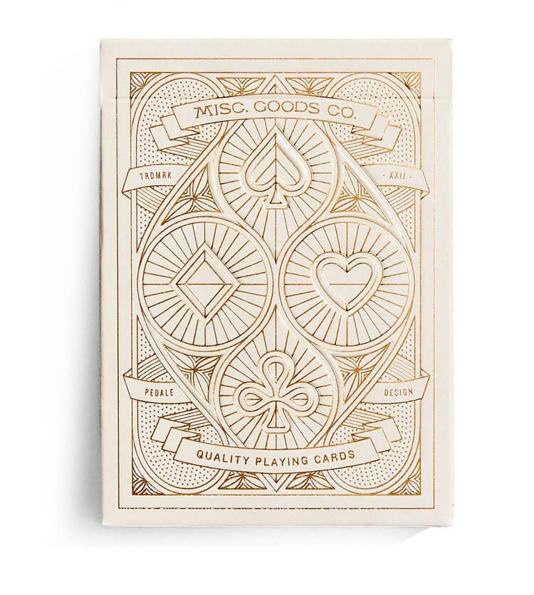 Misc. Goods Co. Playing Cards Ivory