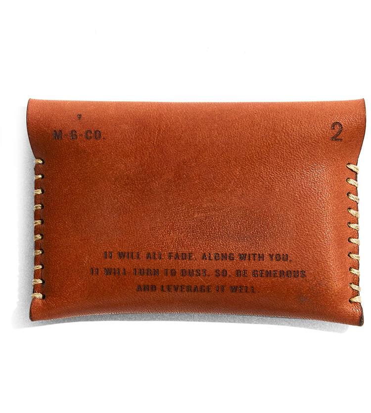 Misc. Goods Co. Wallet Tan