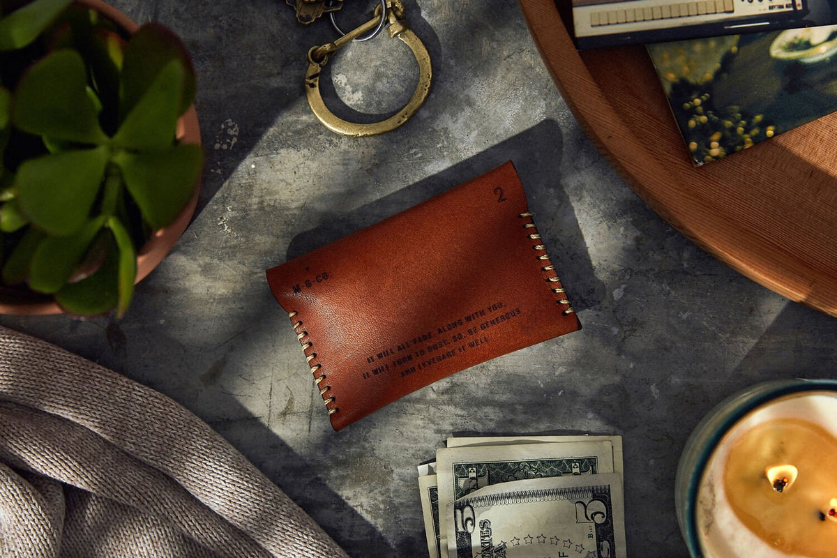 Misc. Goods Co. Wallet Tan
