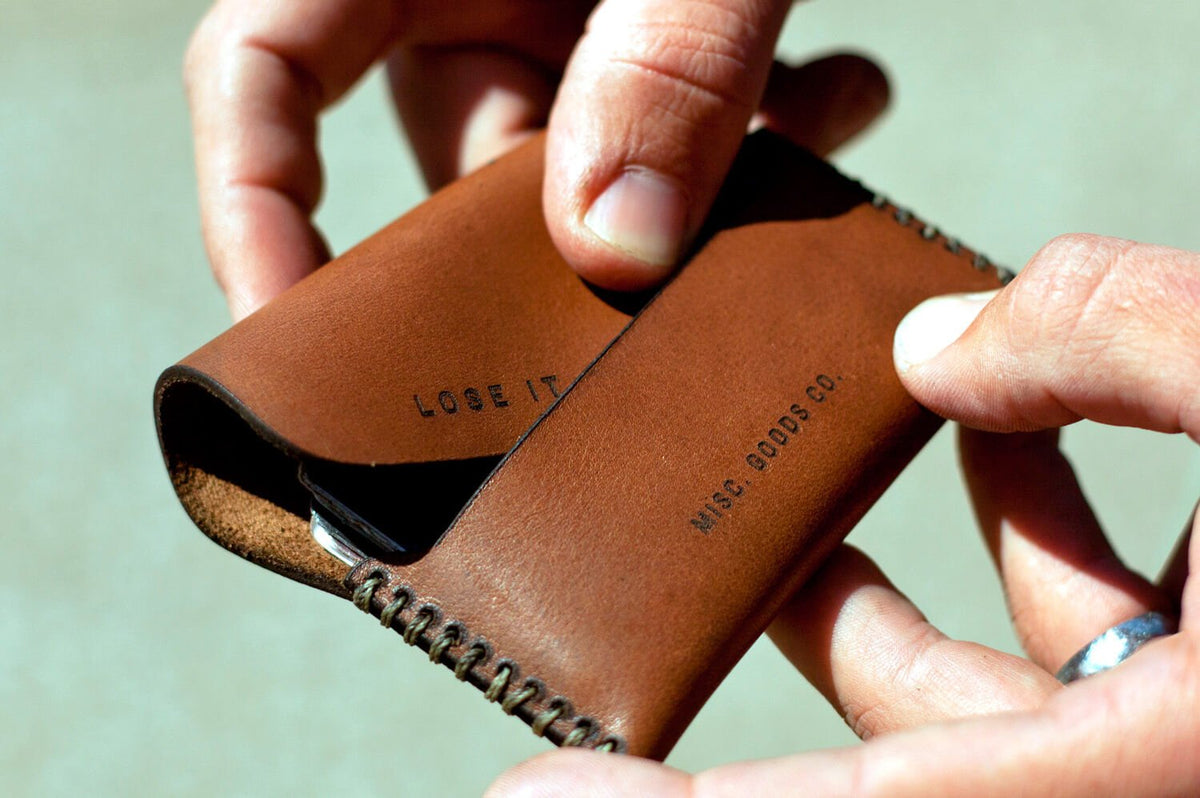 Misc. Goods Co. Wallet Tan
