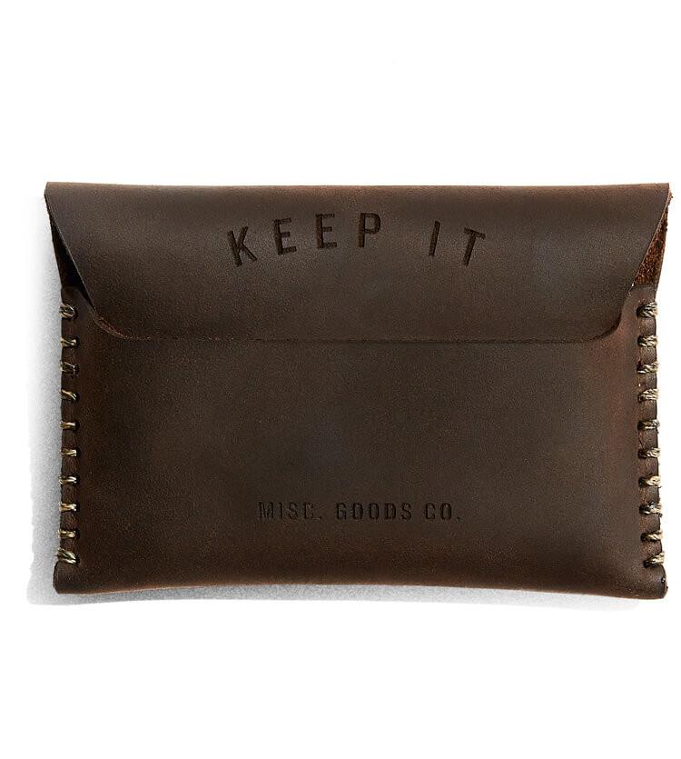 Misc. Goods Co. Wallet Brown