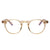 PACIFICO OPTICAL BUCKLER - CHAMPAGNE WITH BLUE LIGHT LENSES