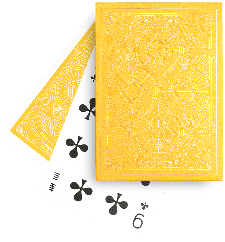Misc. Goods Co. Playing Cards